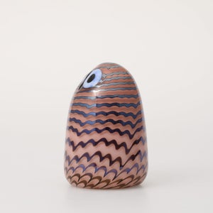 Birds Owlet サーモンピンク 0051