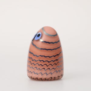 Birds Owlet サーモンピンク 0065