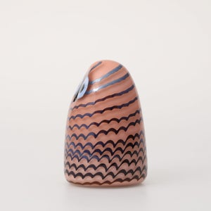 Birds Owlet サーモンピンク 0066