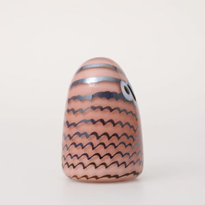 Birds Owlet サーモンピンク 0021