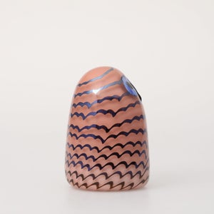 Birds Owlet サーモンピンク 0022