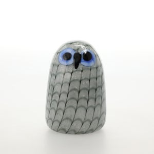 Birds Owlet グレー 0023