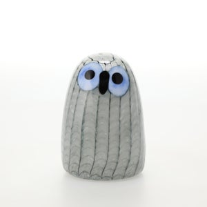 Birds Owlet グレー 0025