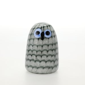Birds Owlet グレー 0033
