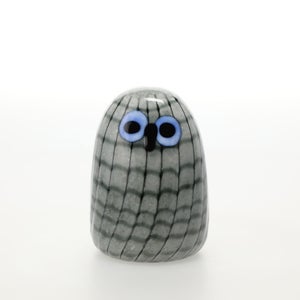 Birds Owlet グレー 0034