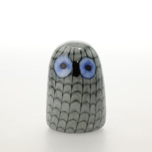 Birds Owlet グレー 0040