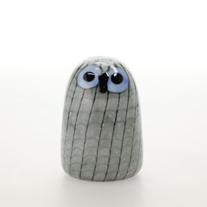 Birds Owlet グレー 0055