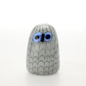 Birds Owlet グレー 0062