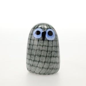 Birds Owlet グレー 0089