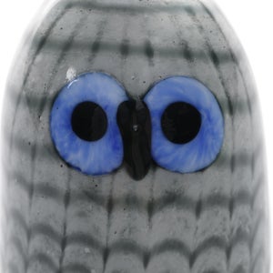 Birds Owlet グレー 0044