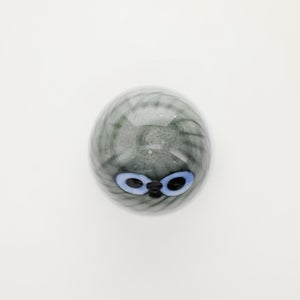 Birds Owlet グレー 0045
