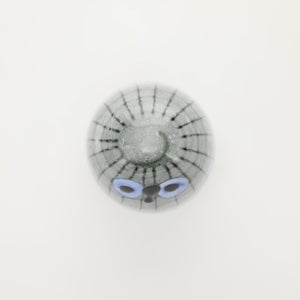 Birds Owlet グレー 0046