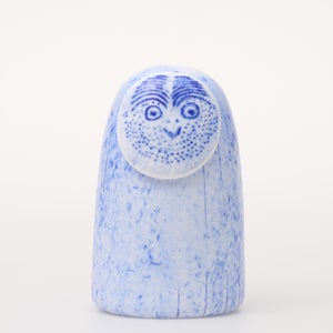 Birds Rospuutto owl ブルー 0009
