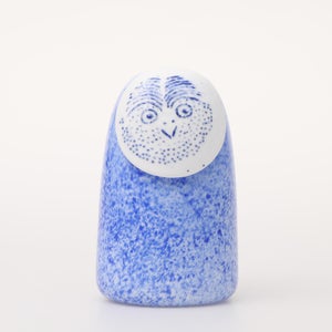 Birds Rospuutto owl ブルー 0031