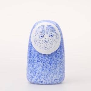 Birds Rospuutto owl ブルー 0032