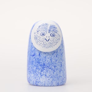Birds Rospuutto owl ブルー 0033