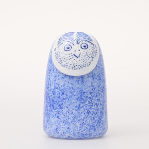 Birds Rospuutto owl ブルー 0038