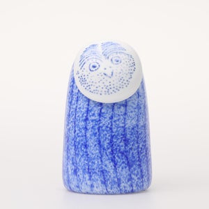 Birds Rospuutto owl ブルー 0044