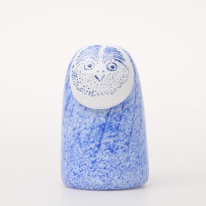 Birds Rospuutto owl ブルー 0046