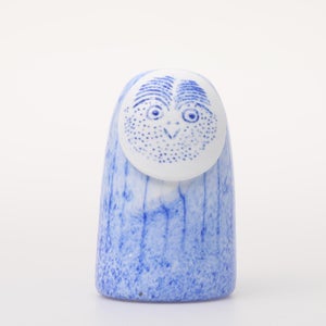 Birds Rospuutto owl ブルー 0050