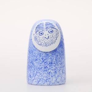 Birds Rospuutto owl ブルー 0053