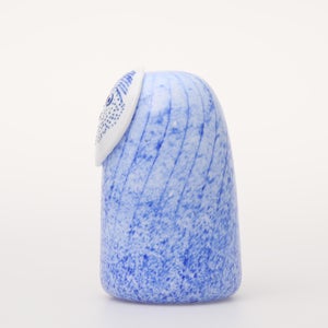 Birds Rospuutto owl ブルー 0037