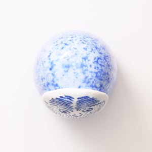 Birds Rospuutto owl ブルー 0038