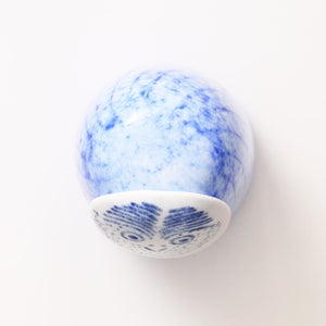 Birds Rospuutto owl ブルー 0046