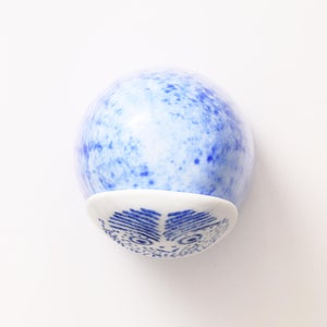 Birds Rospuutto owl ブルー 0056