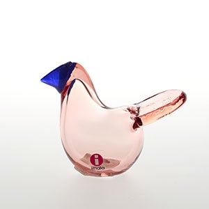 Birds Sieppo サーモンピンク×ブルー 0491