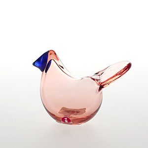 Birds Sieppo サーモンピンク×ブルー 0564