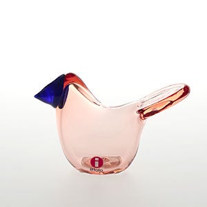 Birds Sieppo サーモンピンク×ブルー 0567