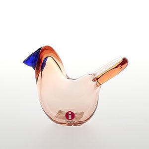 Birds Sieppo サーモンピンク×ブルー 0571