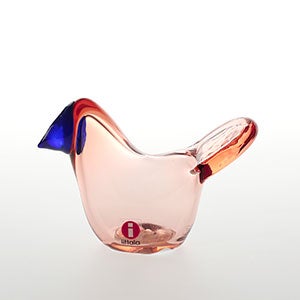 Birds Sieppo サーモンピンク×ブルー 0572