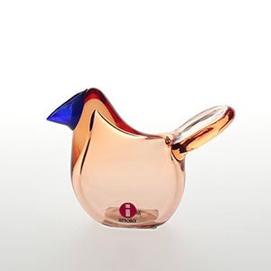 Birds Sieppo サーモンピンク×ブルー 0573