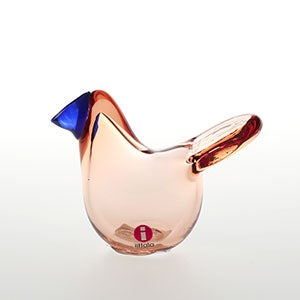 Birds Sieppo サーモンピンク×ブルー 0576