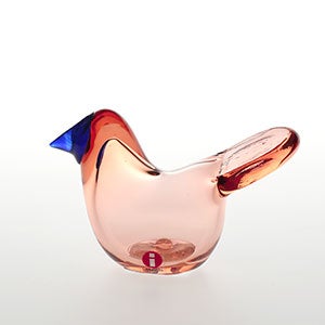 Birds Sieppo サーモンピンク×ブルー 0578