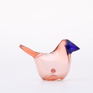 Birds Sieppo サーモンピンク×ブルー 0653