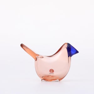 Birds Sieppo サーモンピンク×ブルー 0686