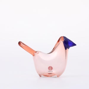 Birds Sieppo サーモンピンク×ブルー 0689