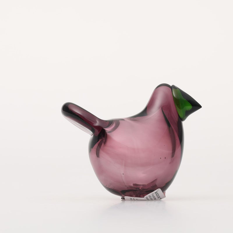 イッタラ シエッポ　クリア×オレンジ　Oiva Toikka scope scope 】OMK 懐かしの別注シエッポと記念日バード【 iittala