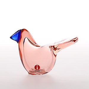 Birds Sieppo サーモンピンク×ブルー 0452