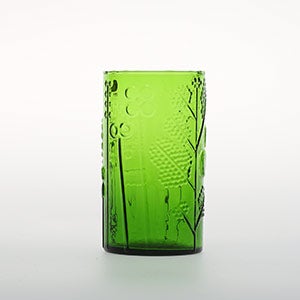 Flora タンブラー36cl グリーン 2853