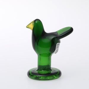 omk Birds ミニシエッポ脚付  グリーン×イエロー 0017