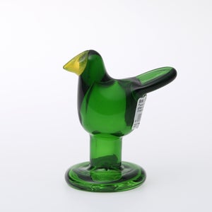 omk Birds ミニシエッポ脚付  グリーン×イエロー 0025