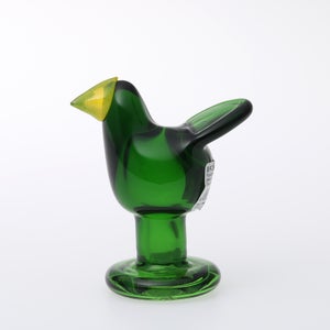 omk Birds ミニシエッポ脚付  グリーン×イエロー 0067