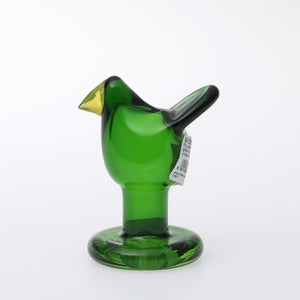 omk Birds ミニシエッポ脚付  グリーン×イエロー 0070