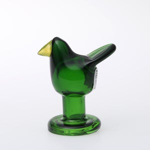 omk Birds ミニシエッポ脚付  グリーン×イエロー 0073