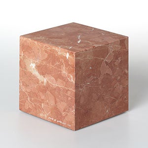 大理石ブックエンド Lサイズ ロッソアリカンテ 0213