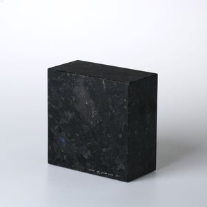 岩石ブックエンド Sサイズ スペクトロライトブルー 0375